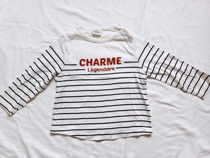 Lot de tee shirt manches longues 24 mois - photo numéro 9