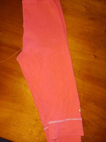 Legging rose 3 ans