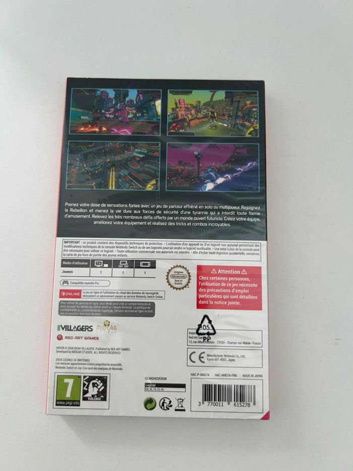 Jeu Hover Nintendo Switch Neuf / Red Art Games - photo numéro 3