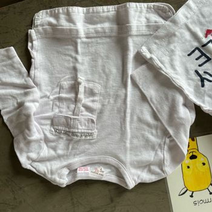 Lot de tee shirt manche longue Zara BabyBoy - photo numéro 3