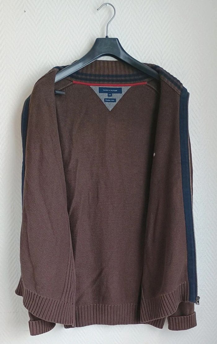 Gilet cardigan homme taille XXL tommy hilfiger - photo numéro 2
