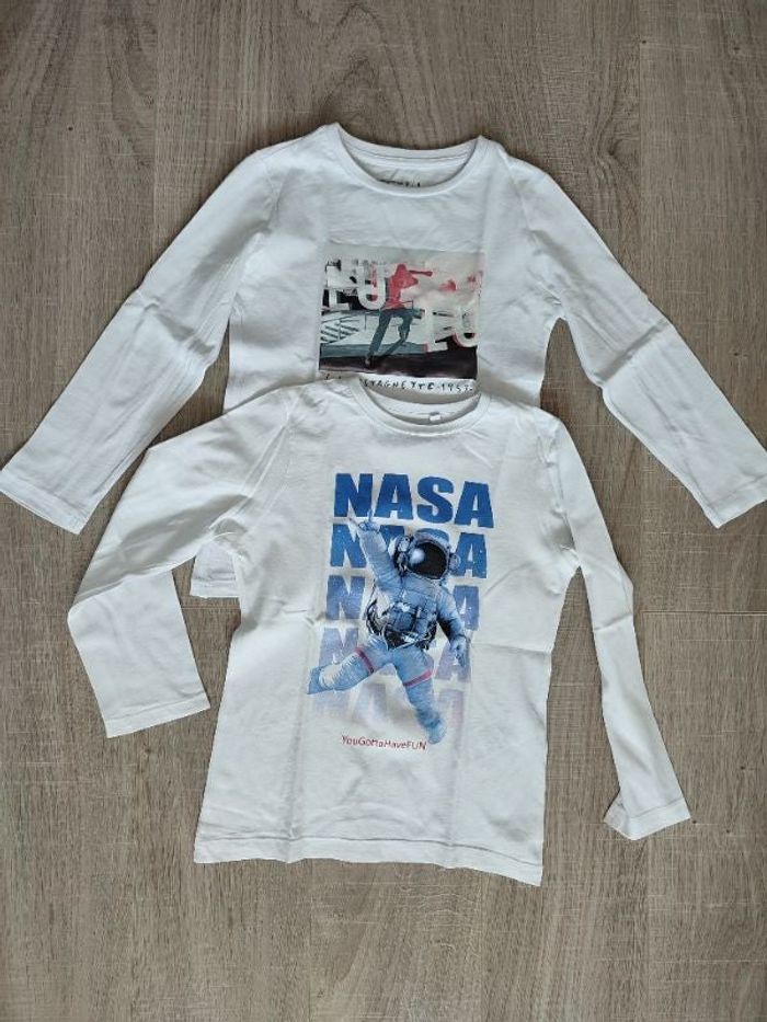 Lot de 2 tee-shirt manches longues