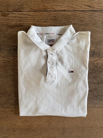 Polo blanc Tommy Hilfiger