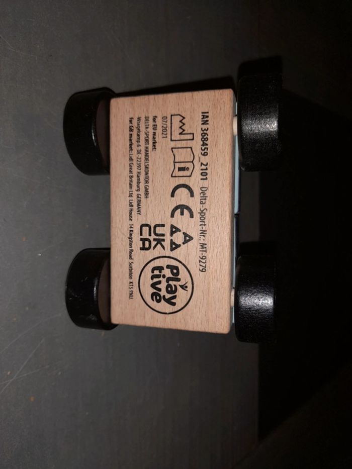 Lot de 2 petit voiture en bois - photo numéro 11