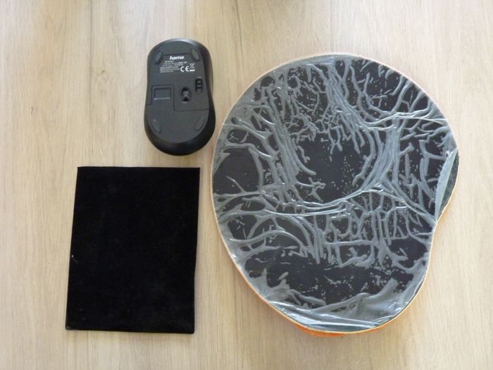 Souris hama bluetooth + Pochette protection etui LS2 + tapis PC informatique TBE - photo numéro 2