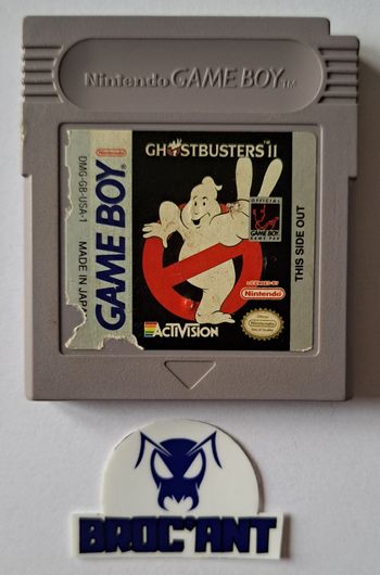 Ghostbusters II 2 black label USA Nintendo Gameboy GB