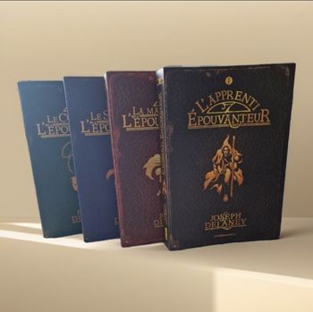 Saga L'épouvanteur les 4 premiers tomes brochés