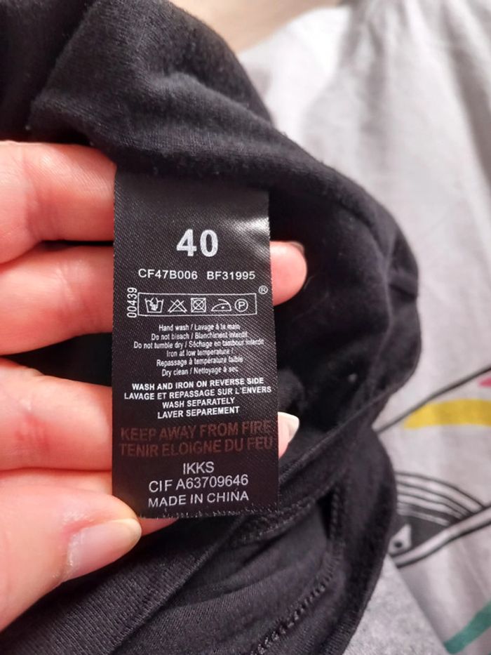Robe noire ikks taille 40 - photo numéro 7