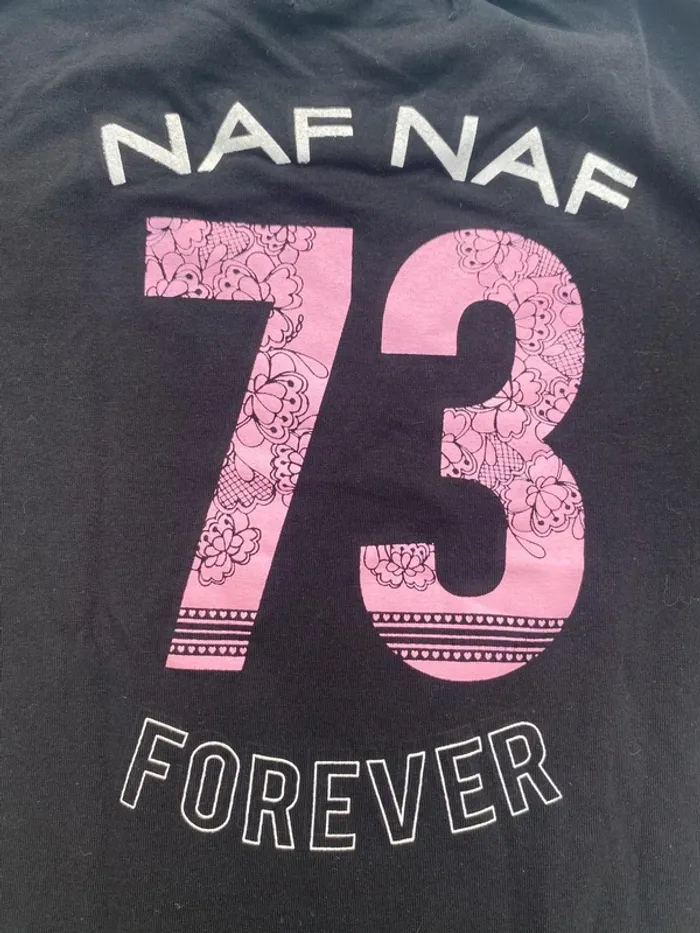 T-shirt Naf Naf noir 14ans - photo numéro 4