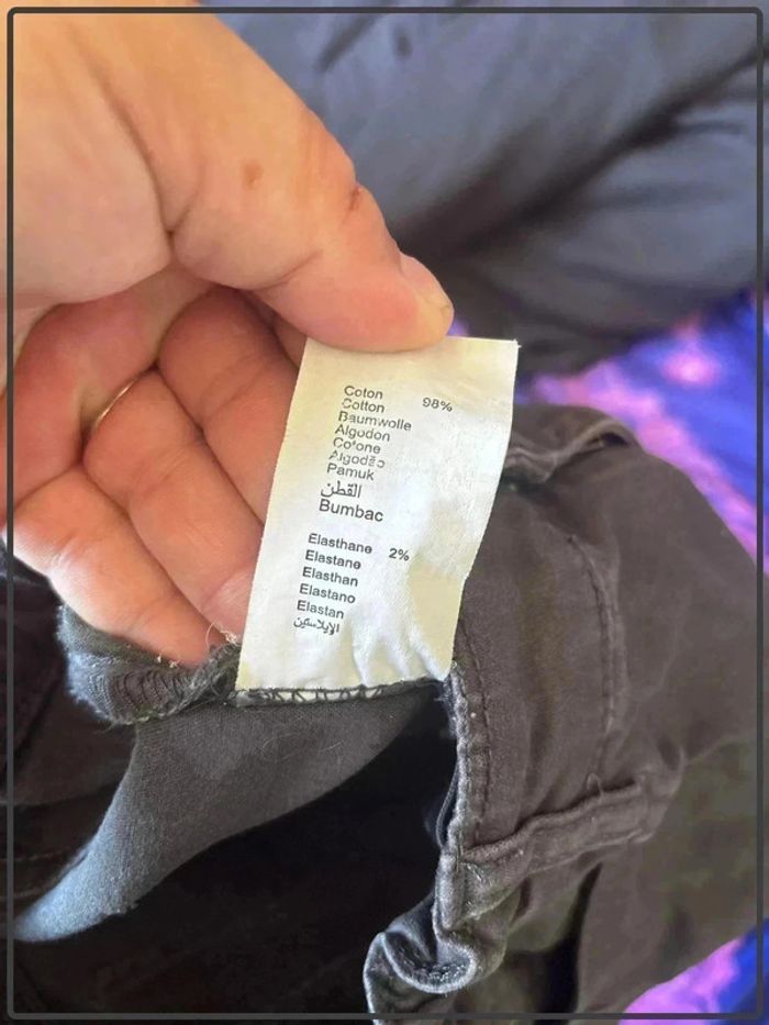 Pantalon taille 12ans marque Lisa rose avec élastique - photo numéro 5