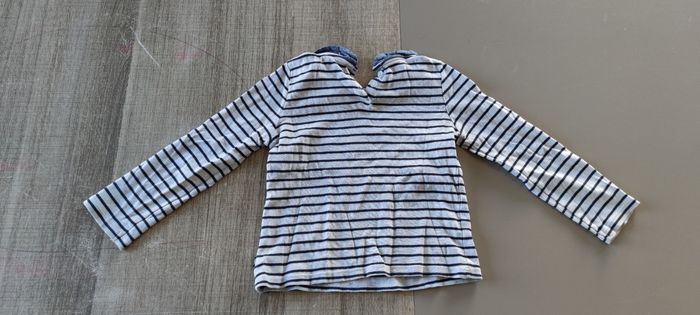 🌟 T-shirt à manches longues Okaïdi – Taille 4 ans fille - photo numéro 5