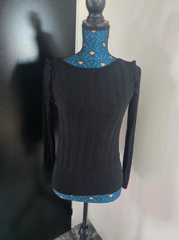Pull noir femme little miss captain