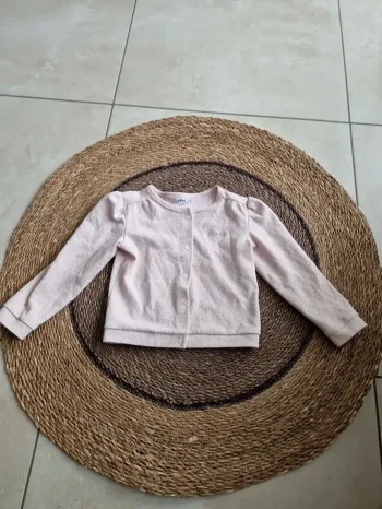 Joli gilet à pressions Gémo fille taille 4 ans