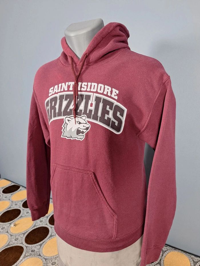 sweat a capuche / Hoodie gildan / homme taille S / bordeaux (381)