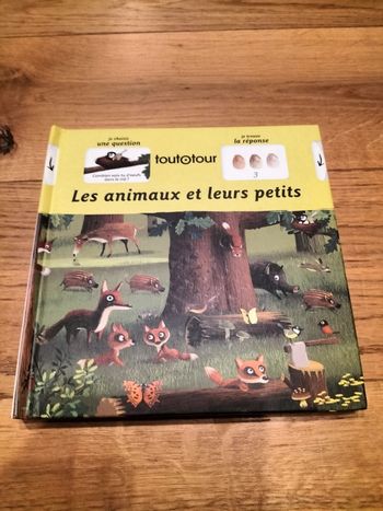 Livre les animaux et leurs petits - avec questions