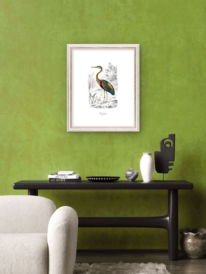 Affiche vintage Héron - photo numéro 3