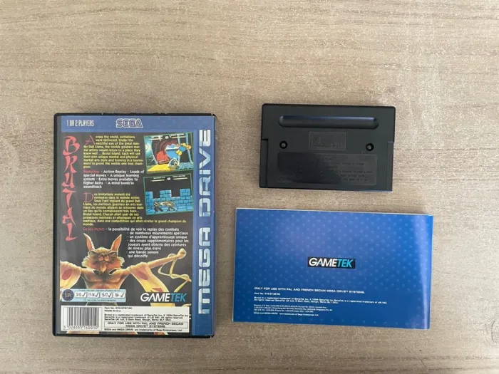 Jeu sega megadrive brutal complet France - photo numéro 6