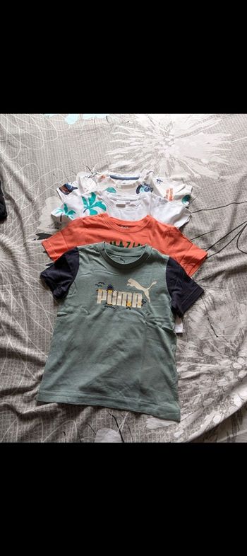 Lot de t-shirt garçon 4 ans 