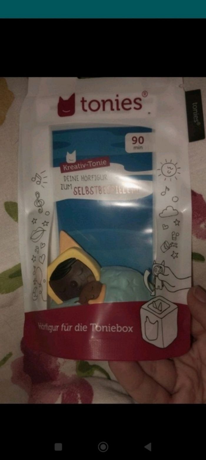 Tonies créatif maman et bébé endormi