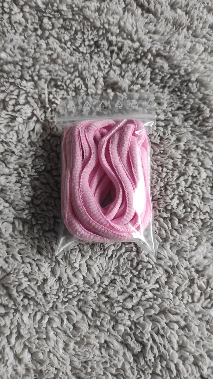 🩷  Lacets ovales 120 cm – Rose - photo numéro 3