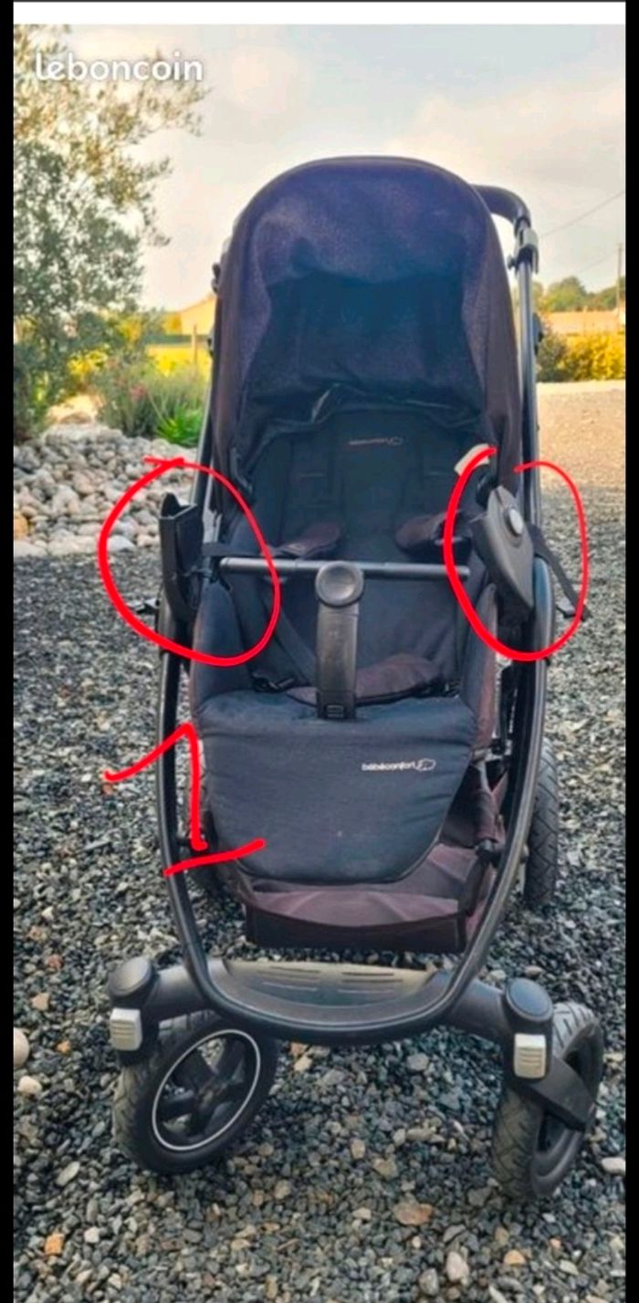 Adaptateur poussette bébé confort Stella - photo numéro 3