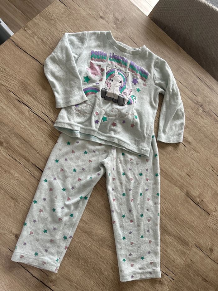 Pyjama licorne 2 ans