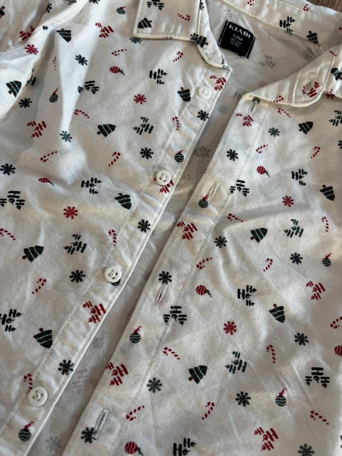 Chemise de Noël bébé garçon 12 mois Kiabi - photo numéro 3
