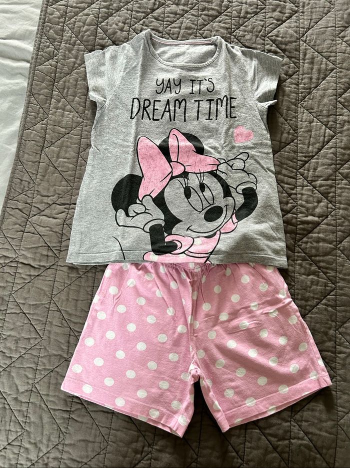 Lot de 2 pyjamas shorts petite fille - photo numéro 3