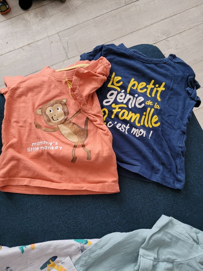 6 t-shirts 9mois - photo numéro 3