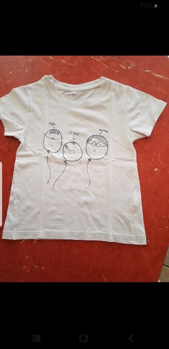 T.shirt taille 6 ans