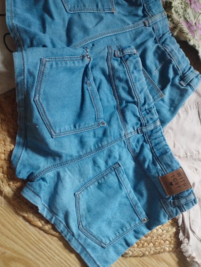 Lot shorts jeans 7/8ans - photo numéro 6
