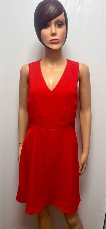 Robe rouge camaïeu 