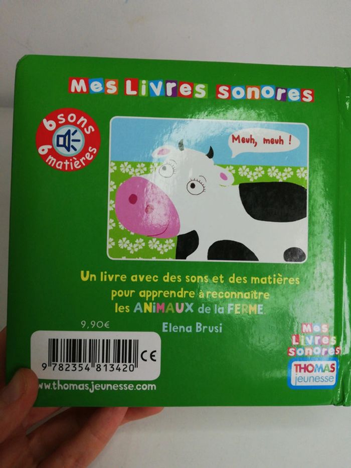 Livre sonore à toucher. Mes animaux de la ferme - photo numéro 11