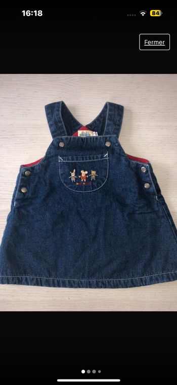 Robe Sergent-major 3 mois