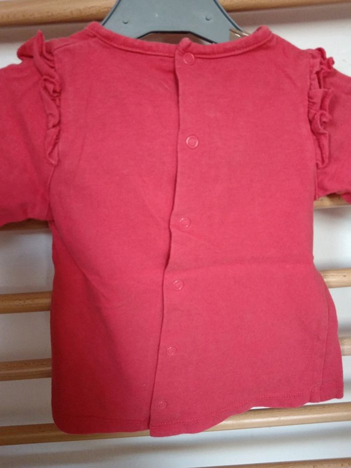 T-shirt manche longue brioche chat - photo numéro 4