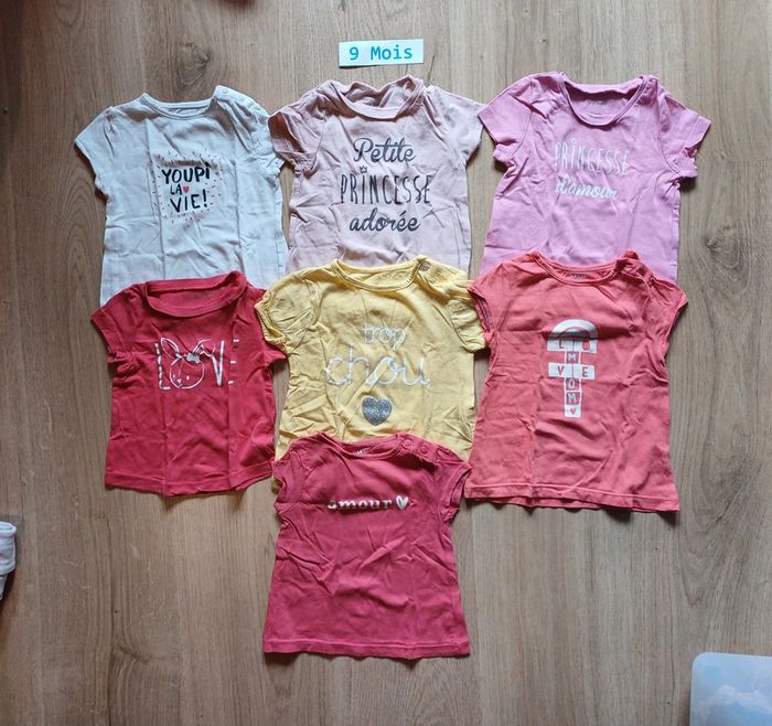 Lot de 7 tee-shirts