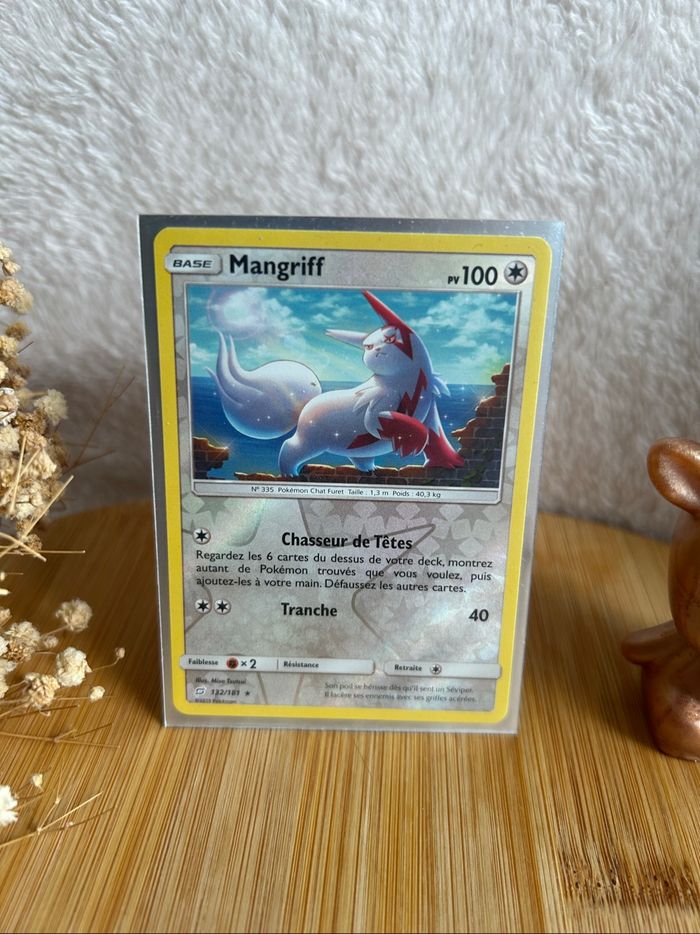 Carte Pokémon Mangriff 132/181 – Duo de Choc (2019) - photo numéro 2