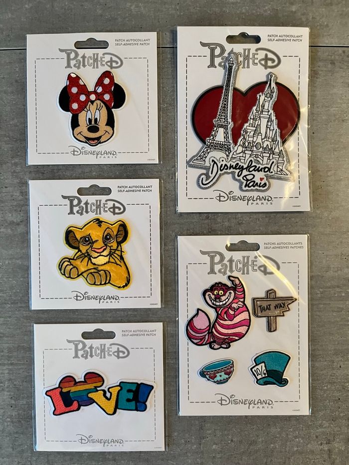 Lot ou à l’unité Patch tissu Disney