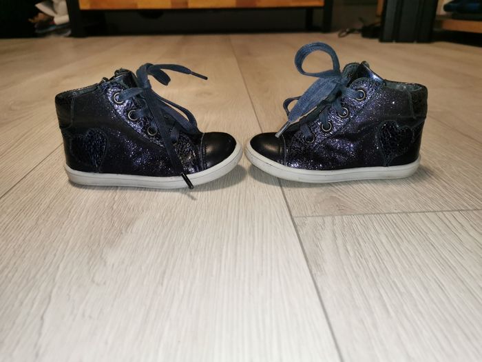 Bottes bleues marine pailletées Norvik - photo numéro 3