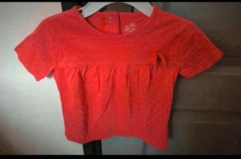 T shirt fille 9 mois mots d enfants