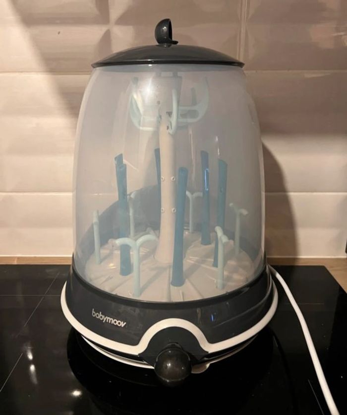 Stérilisateur électrique babymoov Turbo Vapeur sans BPA - bleu - photo numéro 3