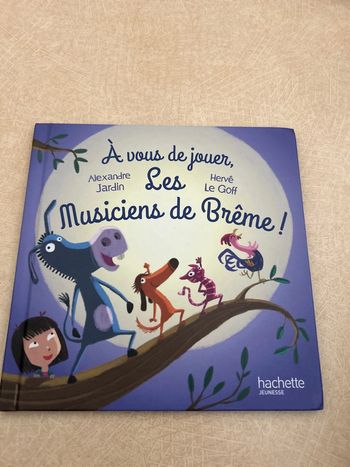 Livre les musiciens de Brême
