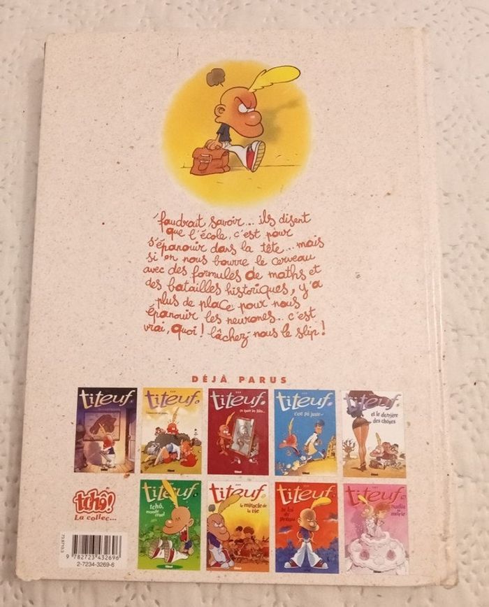 BD Titeuf 8 lâchez moi le slip - photo numéro 2