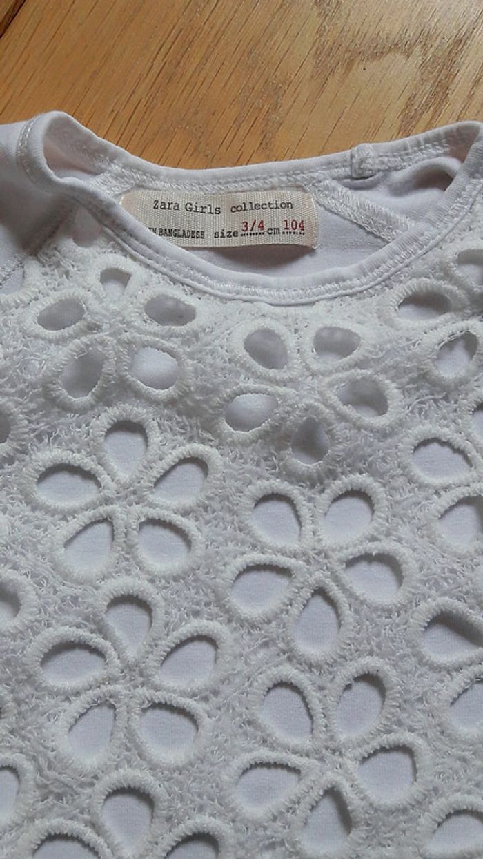 Beau tee shirt ZARA - photo numéro 3