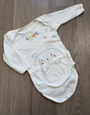 Body manches longues  Absorba 6 mois