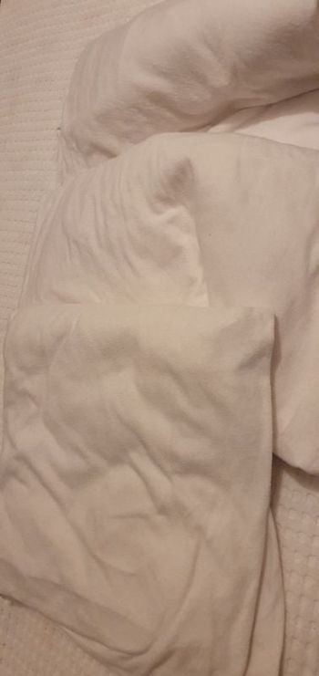 3 draps blancs pour lit médical  une personne
