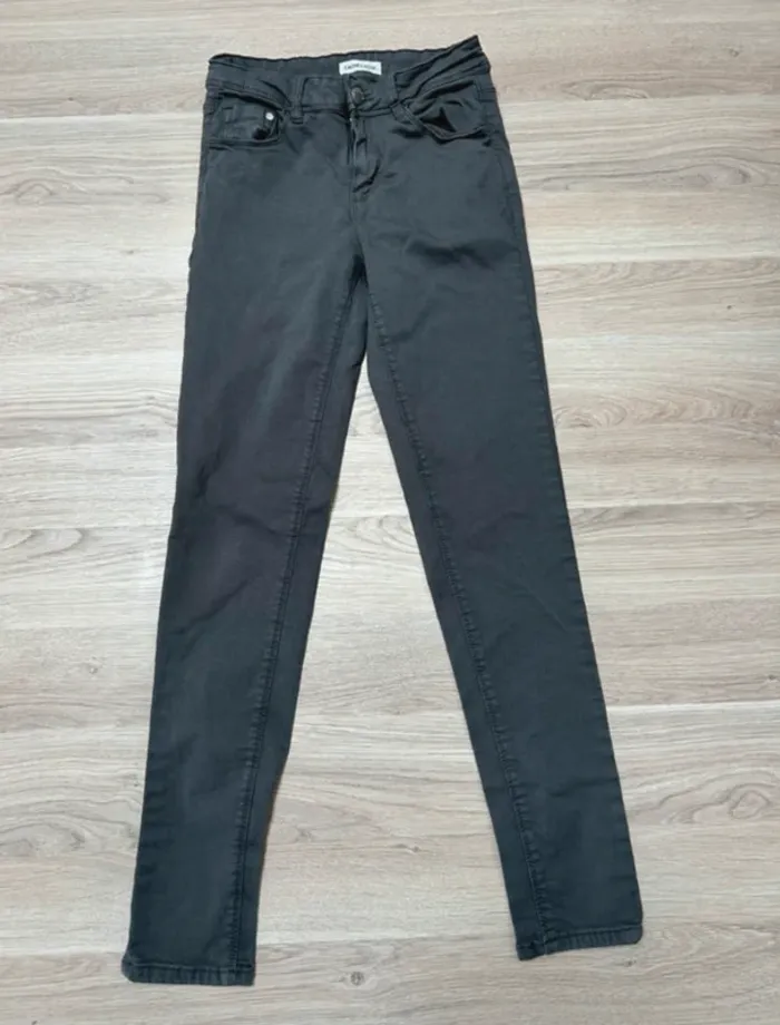 Pantalon gris femme taille 36 - photo numéro 2