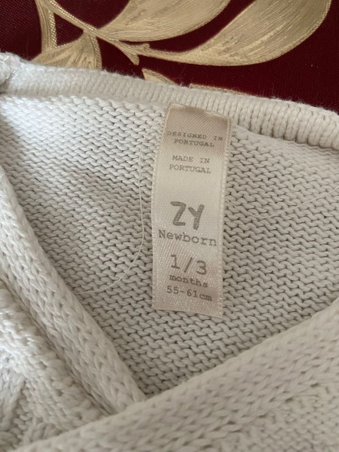 Gilet blanc Zy Newborn - photo numéro 3