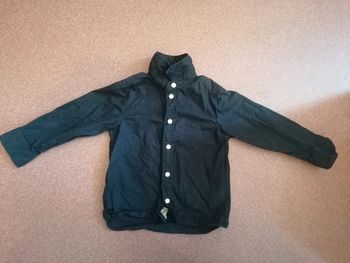 Chemise à manches longues uni