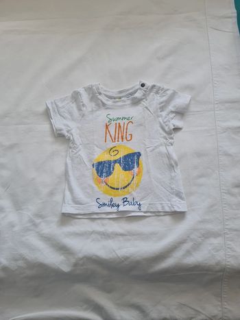 T-shirt MC 18 mois Smiley
